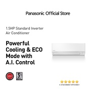 Panasonic CS-PU12WKQ 1.5HP Standard Inverter Split Type Aircon