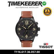 Tissot Chrono XL Classic T-Sport Men's Watch with Leather Band - 2 Years Warranty