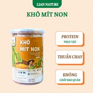 QNaFarm Dried Young Jackfruit 160g - Vegetable Protein, Salty Vegetarian Snack, Instant Pot, Spicy S