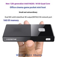 Mofang 12th Generation N200 win11 Office Home N100 Game 4K Portable Small Computer m6