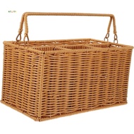 Woven Cutlery Storage Basket Outdoor Silverware Cadd-Y Utensil Organizer Cutlery Organizer Cutlery H