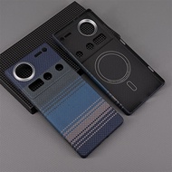 เคสโทรศัพท์คาร์บอนไฟเบอร์บางเฉียบแบบครอบคลุมเต็มจอสำหรับ Nubia Z70 Ultra แบบนุ่มสำหรับทั้งชายและหญิง