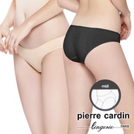 [pierre cardin pierre cardin] Women's Trousers Mid-Low Waist Narrow Briefs (Single Piece-NUD Skin/BLK Black) -502-6691