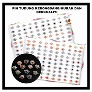 PIN TUDUNG KERONGSANG MURAH BORONG BERKUALITI brooches