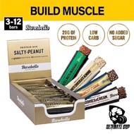 Barebells Protein Bar Healthy Meal Low carb, 20g protein/bar, 3-12bars/box Various Flavor