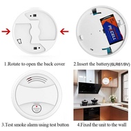 Daytech Tuya App Smoke Detector Wifi Smoke Detector Photpelectric Smoke Sensor Fire Alarm Come With