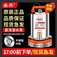 DC Agricultural 48v60v72 Submersible Pump Volt Small Electric Vehicle Wholesale Irrigation 12V24V Ba