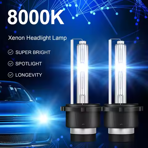 2Pcs Headlight D1S D2S D3S D4S Xenon HID Car Bulbs 4300K 6000K 8000K 10000K 35W D1 D2 D3 D4 Headlamp