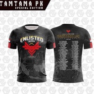 NEWEST TAMTAMA ENLISTED JERSEY CENTER COOL SUBLIMATION PRINTING