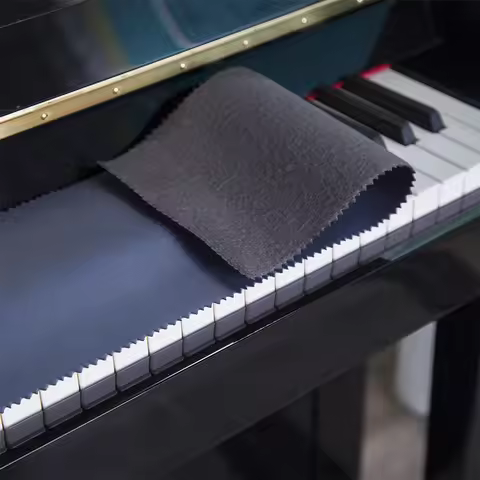 126x18cm Piano Keyboard Anti Dust Keys Cover Cloth Nordic Keyboard Wash-free Technical Cloth For 88 