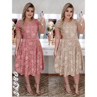 ✘♚☁Ninang Dress For Weddings Plus Size ?Fashion Plus Size Lace Dress Cod?