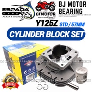 YAMAHA 125Z 125ZR Y125Z Y125ZR BLOCK BLOK RACING CYLINDER 57MM ESPADA UMA ARATA Y125 Z Y125Z RACING BLOCK SET