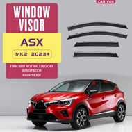 Suitable for Mitsubishi Jinxuan ASX RVR Rain Baffle Rain Eyebrow ASX RVR Window visor Ready Stock Ho