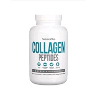Collagen Peptides (คอลลาเจนType 1234510) 240 Capsules (NaturesPlus)