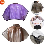 SHLY Shampoo Capes, Professional Waterproof Hair Dying Apron, Unisex Makeup Cape