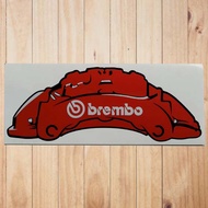 Brembo Character Caliper Stickers Oracal Glossy Reflective Sticker