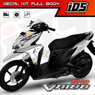 Stiker Vario 125 Old KZR Full Body Decal Vario 125 Old 2013 2014 2015 Full Body Keren Desain Mandali