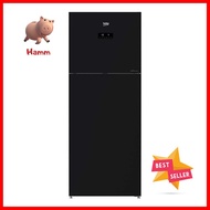 ตู้เย็น 2 ประตู BEKO RDNT470E50VZGB 14.9 คิว กระจกดำ อินเวอร์เตอร์2-DOOR REFRIGERATOR BEKO RDNT470E50VZGB 14.9Q BLACK MIRROR INVERTER **บริการเก็บเงินปลายทาง**