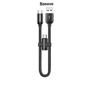 Baseus 2-in-1 U-Shape Portable Series USB Cable to Type C / Lightning 23CM