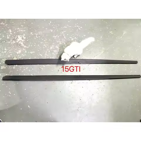 Matte Black ABS Racing Side Skirts Bodykit OEM GTI Style For Volkswagen POLO 2015-2018
