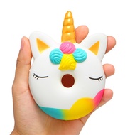 Jumbo Unicorn Donut Squishy Cake Bread Squishies Cream Scented Slow Rising