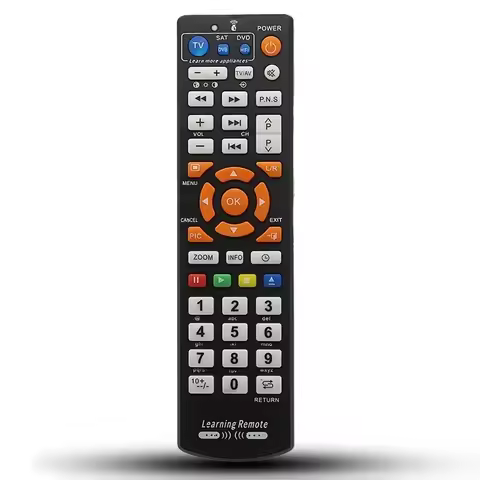For TV VCR SAT Universal Smart IR Remote Control with Learn Function for L336 CBL STR-T DVD VCD CD H
