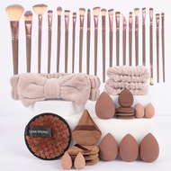 40PC Beauty Tools Large Set Makeup Full Set Tools Beauty Egg Face Wash Puff RUAI