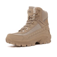 Cotton-lined training boots combat boots Men's military boots