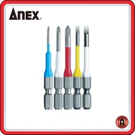 ANEX Color Bits Set with Step Design - Various Sizes and Pack Counts for Versatile Use