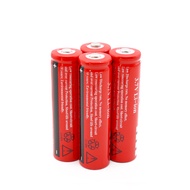 SET OF 4 High Quality 18650 6800mAh 3.7V Rechargeable Lithium Battery Li Ion