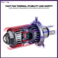 [my]Headlight P15D BA20D H4 white and yellow lens spotlight red and