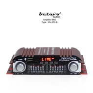 Power Mini Amplifier Betavo 550B Bluetooth Stereo Karaoke