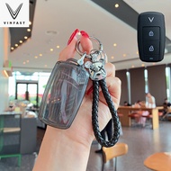 VINFAST เคสกุญแรถยนต์ VF9 เคสกุญแจ VINFAST VF6 VF7 VF8 พวงกุญแจ