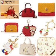 🐧Samantha Thavasa Petit Choice x Hello Kitty Tiny Chun 手提袋 / 真皮銀包 / 真皮散銀包 / 吊飾包 / 吊飾 ; Samantha Thav