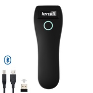LENVII 2D Portable Barcode Scanner with LCD, 2.4G/Bluetooth/USB 3IN1 Connection