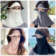 AUBREY1 Ice Silk Mask, Face Mask Sunscreen Face Scarf Face Cover, Adjustable Eye Protection Face Scarves UV Protection Face Gini Mask Fishing