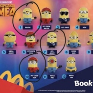 Happy meal minion gold mcd new mcdonald set