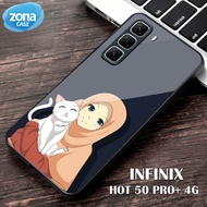 INFIN1X HOT 50 PRO PLUS-Softcase Glass Kaca Infin1x Hot 50 Pro Plus-case Terbaru 2024!!!