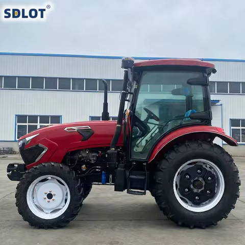 Customized 25-55HP Agricultural Farm Tractor Compact Multi-Function Tractor for Towing Plowing Garde