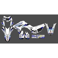 DECAL STICKER CRF 150 L FULL BODY DECAL/ CRF 150 DECAL STICKER CRF 150 CUSTOM DESIGN