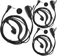 Tenq 1 pin G Shape Earpiece Headset for Motorola Cobra MT200 MT400 T4000 T6000 FV500 FV600 EM1000 SX