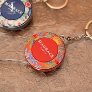 France MAGRACE Leather Tape Measuring Tape 1.5m Red Blue Set Second Home Art Retro Portable Daily Us