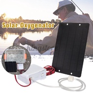 Solar Oxygen Pump Fish Tank Oxygenator Aquarium Oxygen Aerator Pond Aerator Air Pump Fishing Aerator