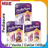 Pediasure PEPTIGRO ASLI / VANILA / COKLAT 1.65kg Exp:04/2027