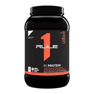 Rule 1 R1 Protein, Vanilla Creme - 1.98 lbs Powder - 25g Whey Isolate & Hydrolysate + 6g BCAAs - 30