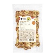 Additive-free, Organic Mixed Nuts, 6.7 oz (190 g), Compact Ingredients】 Organic Almonds, Walnuts (Made in the USA), Organic Cashew Nuts (Made in India), Non-Oil, Salt and Additives Free