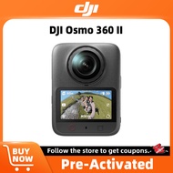 DJI Osmo 360 II 8K 360° Camera 8K/60fps HDR Panoramic Video 105GB Built-in Storage User-Replaceable 