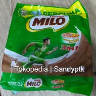 MILO Malaysia Nestle Minuman Malt Susu Coklat Sachet Activ Go 3 in 1