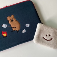 Pre-Order | Dinotaeng Official S’More Laptop/Tablet Pouch & I'm Marsh Pouch