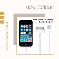 [Lucky Cellular] Data Charger Cable iphone 4/4G/4S Ipad 2/3/4 Ipod